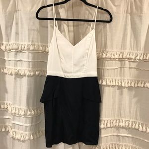 Flattering Peplum Dress NWT